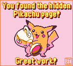 Yippie! Made me feel so good about myself. :) Kopawz Hidden pikapage